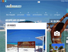 Tablet Screenshot of los-roques.org